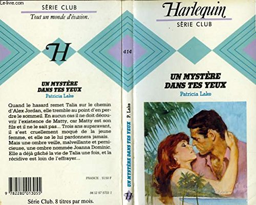 Un Mystère dans tes yeux Books
