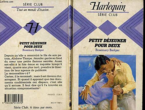Petit déjeuner pour deux (Le Club Harlequin) book