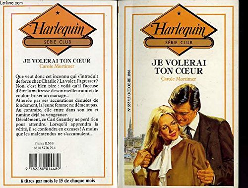 Je volerai ton coeur (Harlequin) book