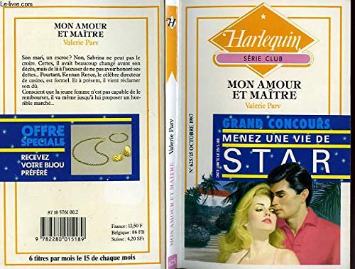Mon amour et maître (Harlequin) book
