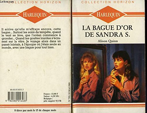 La Bague d'or de Sandra S (Collection Horizon) book