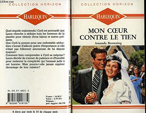 MON COEUR CONTRE LE TIEN - SOMETHING FROM THE HEART book