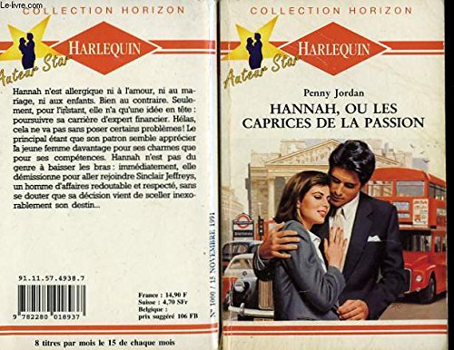 HANNAH, OU LES CAPRICES DE LA PASSION - FREE SPIRIT book