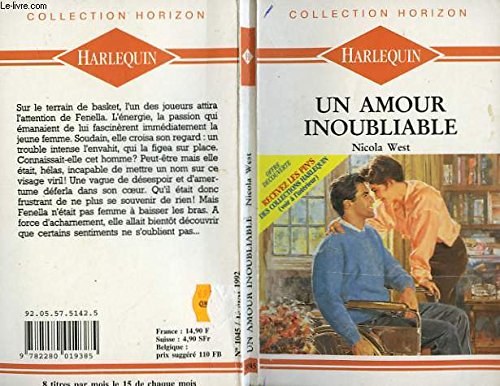 Un amour inoubliable - forgotten love book