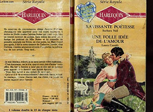 Ravissante poetesse suivi d'une folle idee de l'amour (the celebrated miss neville - the black pearl) Books