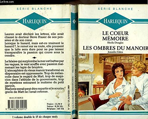 Le coeur mémoire suivi de les ombres du manoir book