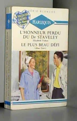 L'honneur perdu du Dr Staveley - Les plus beau défi book