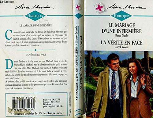 Le mariage d'une infirmière (Harlequin) Books