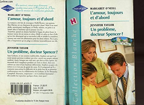 L AMOUR TOUJOURS ET D'ABORD+UN PROBLEME DR book
