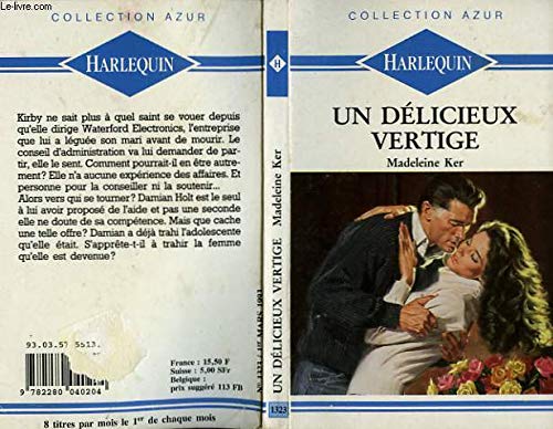Un délicieux vertige : Collection : Harlequin azur n° 1323 Books