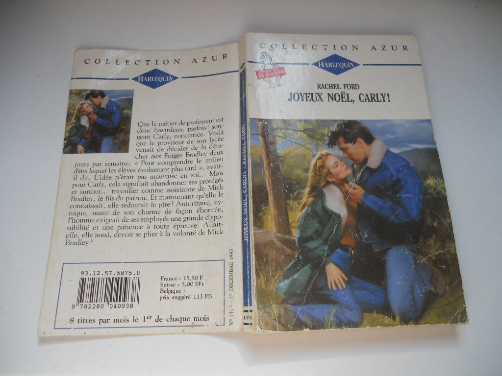 Joyeux Noël, Carly : Collection Harlequin azur n°1396 book