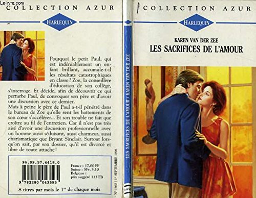 Les sacrifices de l'amour (Collection Azur) Books