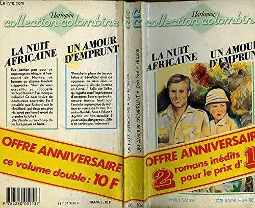 LA NUIT AFRICAINE SUIVI D'UN AMOUR D'EMPRUNT book