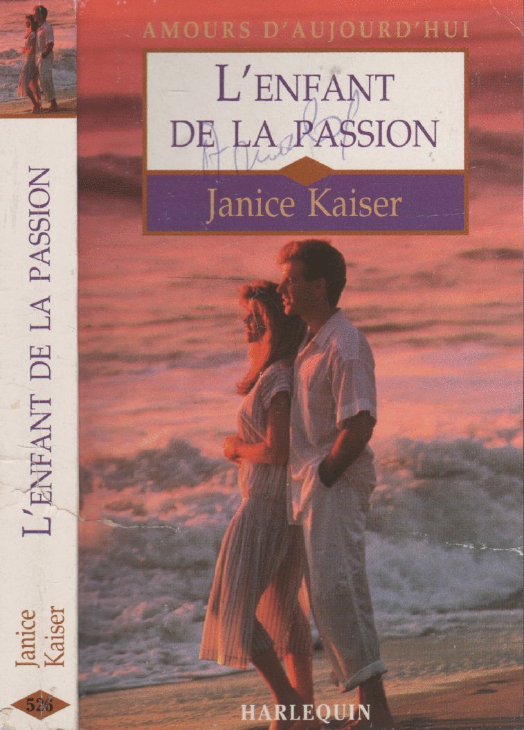 L'enfant de la passion : collection : Amours d'aujourd'hui n° HSA1 book