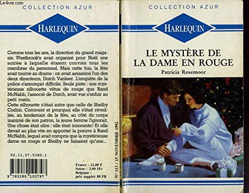 Le mystere de la dame en rouge - crimson holiday book