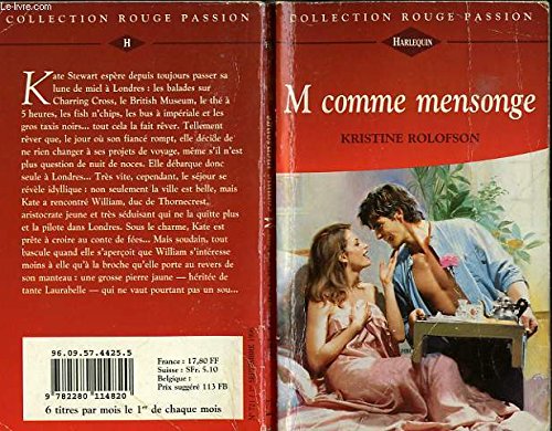 M COMME MENSONGE - MAKE BELIEVE HONEYMOON Books