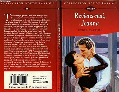 Reviens-moi, Joanna (Collection Rouge passion) book