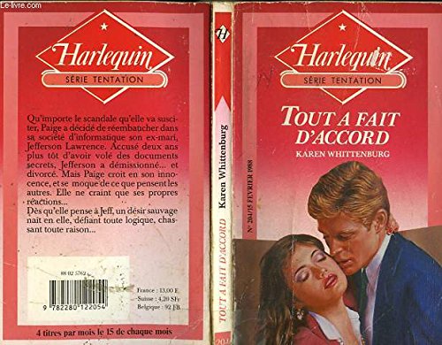 Tout à fait d'accord (Harlequin) book