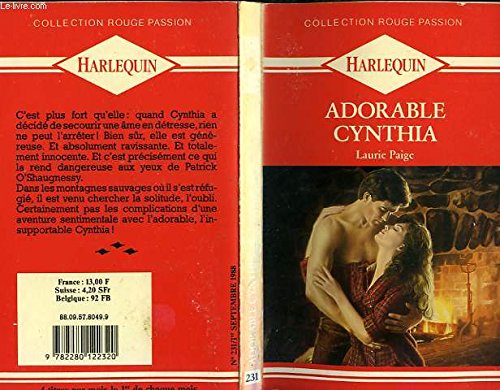 Adorable Cynthia (Collection Rouge passion) book