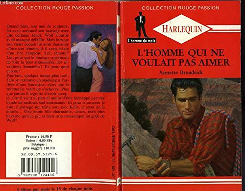 L'homme qui ne voulait pas aimer - lone wolf Books