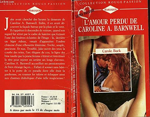 L'amour perdu de caroline a. barnwell - white lace promises Books