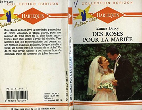 DES ROSES POUR LA MARIEE - THE WEDDING book