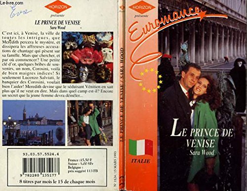 Le prince de venise - mask of deception book