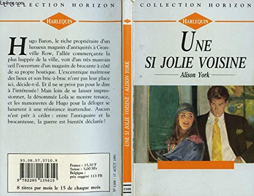 Une si jolie voisine - tomorrow's harvest Books