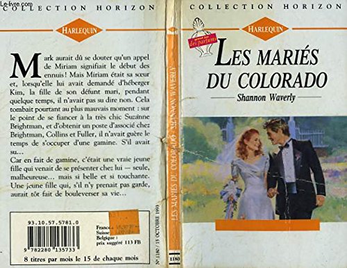 Les maries du colorado - temporary arrangement book