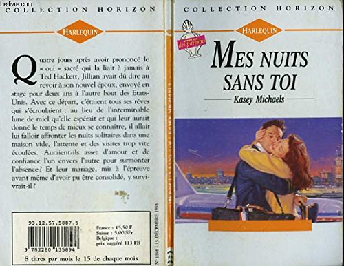 MES NUITS SANS TOI - MARRIAGE IN A SUITCASE book