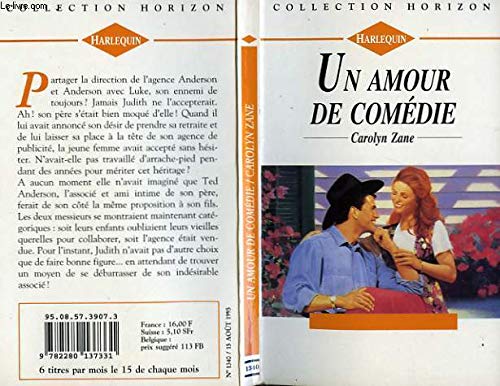 Un amour de comédie (Collection Horizon) book