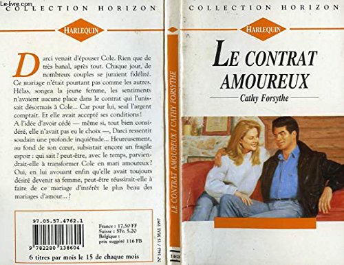 Le contrat amoureux (Collection Horizon) book