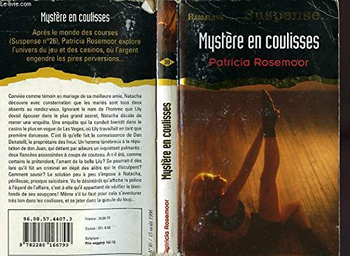 Mystère en coulisses (Suspense) book