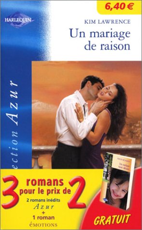 Coffret 3 volumes : Un mariage de raison (Azur) - Rencontre providentielle (Azur) - Un enfant tant désiré (Emotions) book