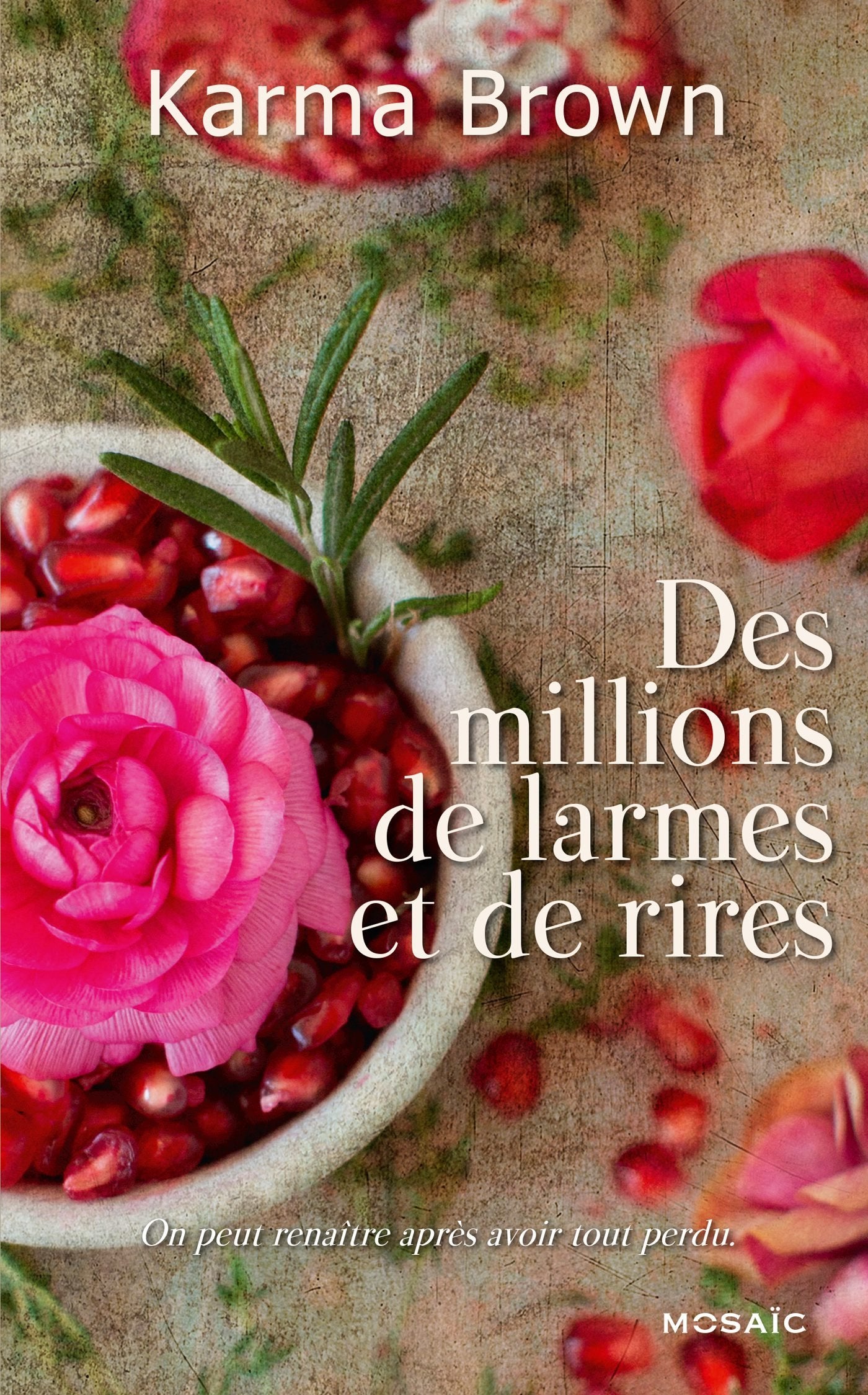 Des millions de larmes et de rires book