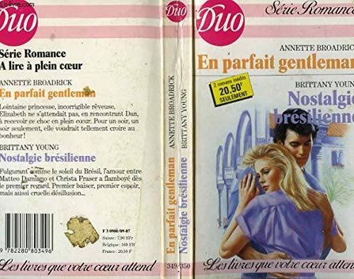 EN PARFAIT GENTLEMAN / NOSTALGIE BRESILIENNE Books