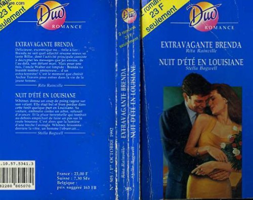 EXTRAVAGANTE BRENDA / NUIT D'ETE EN LOUISIANE book