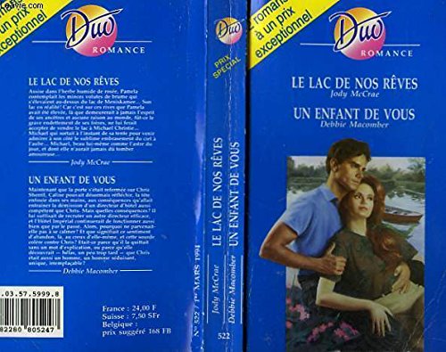Le lac de nos reves / un enfant de vous Books