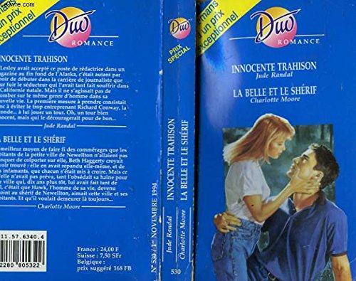 Innocente trahison / la belle et el sherif book