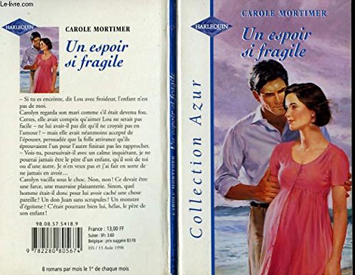 Un espoir si fragile (Collection Azur) Books