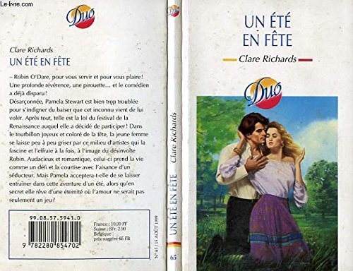 Un ete en fete - renaissance summer book