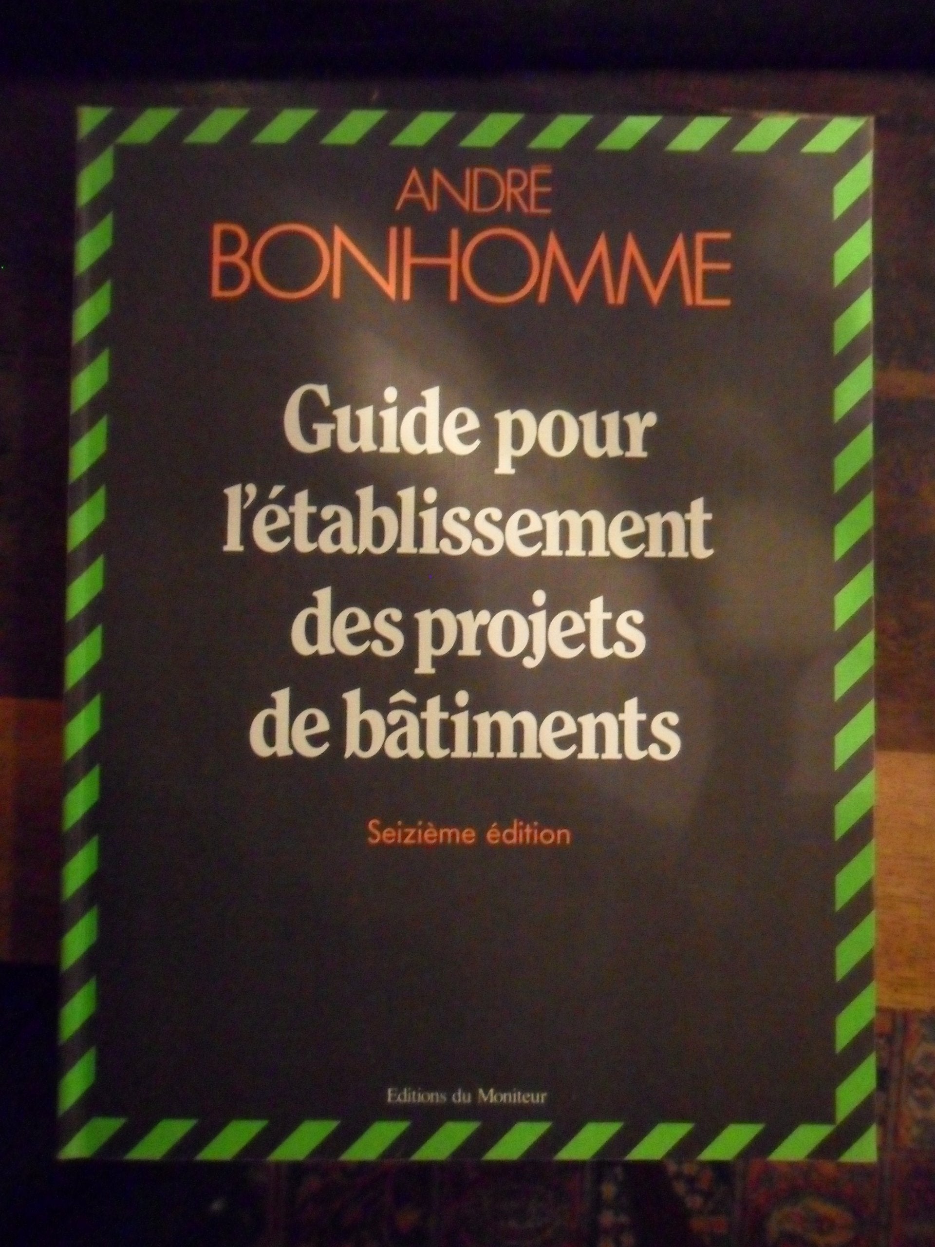 Guide pour l'établissement des projets de bâtiments dvd