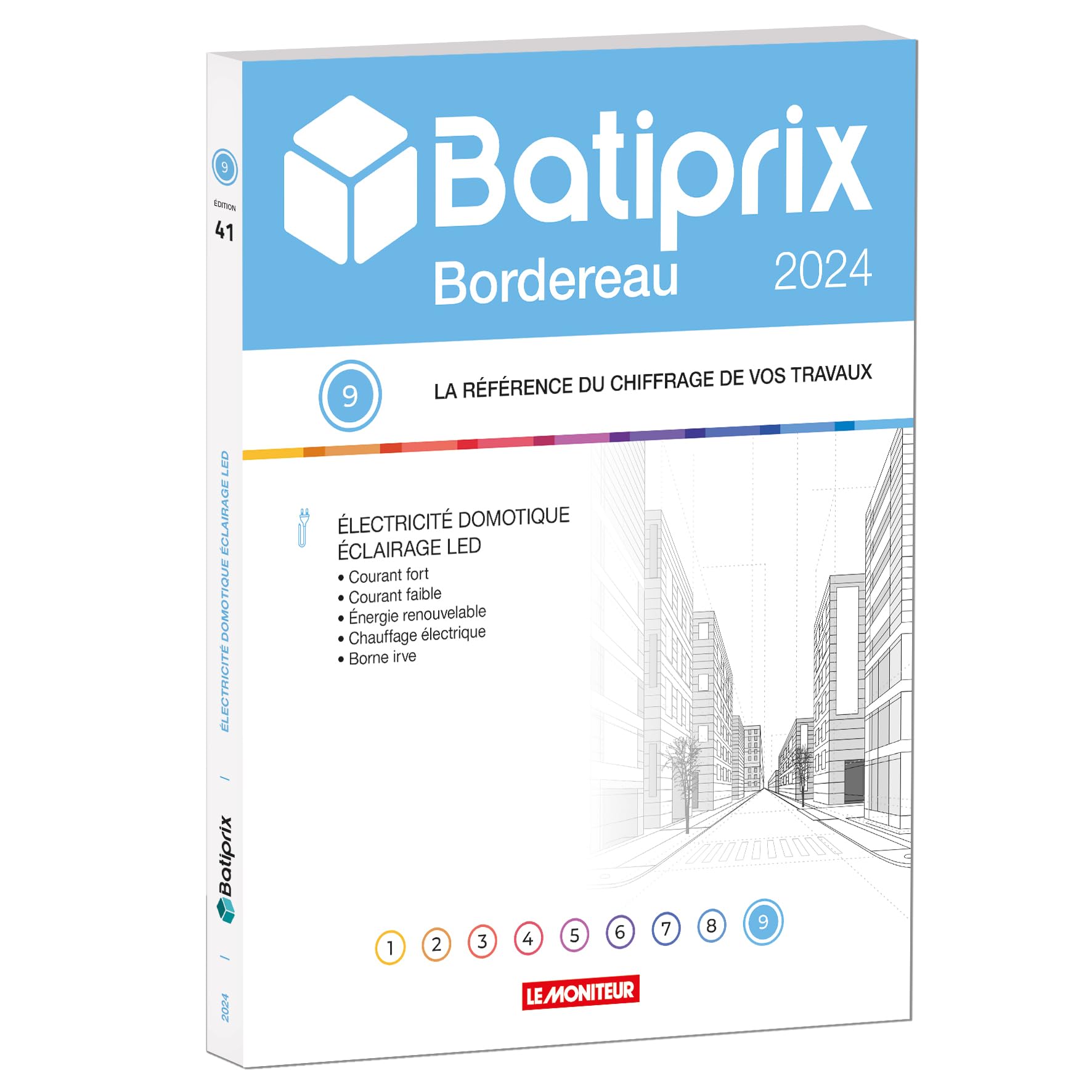 Batiprix bordereau: Volume 9, Electricité, Eclairage LED, Domotique book
