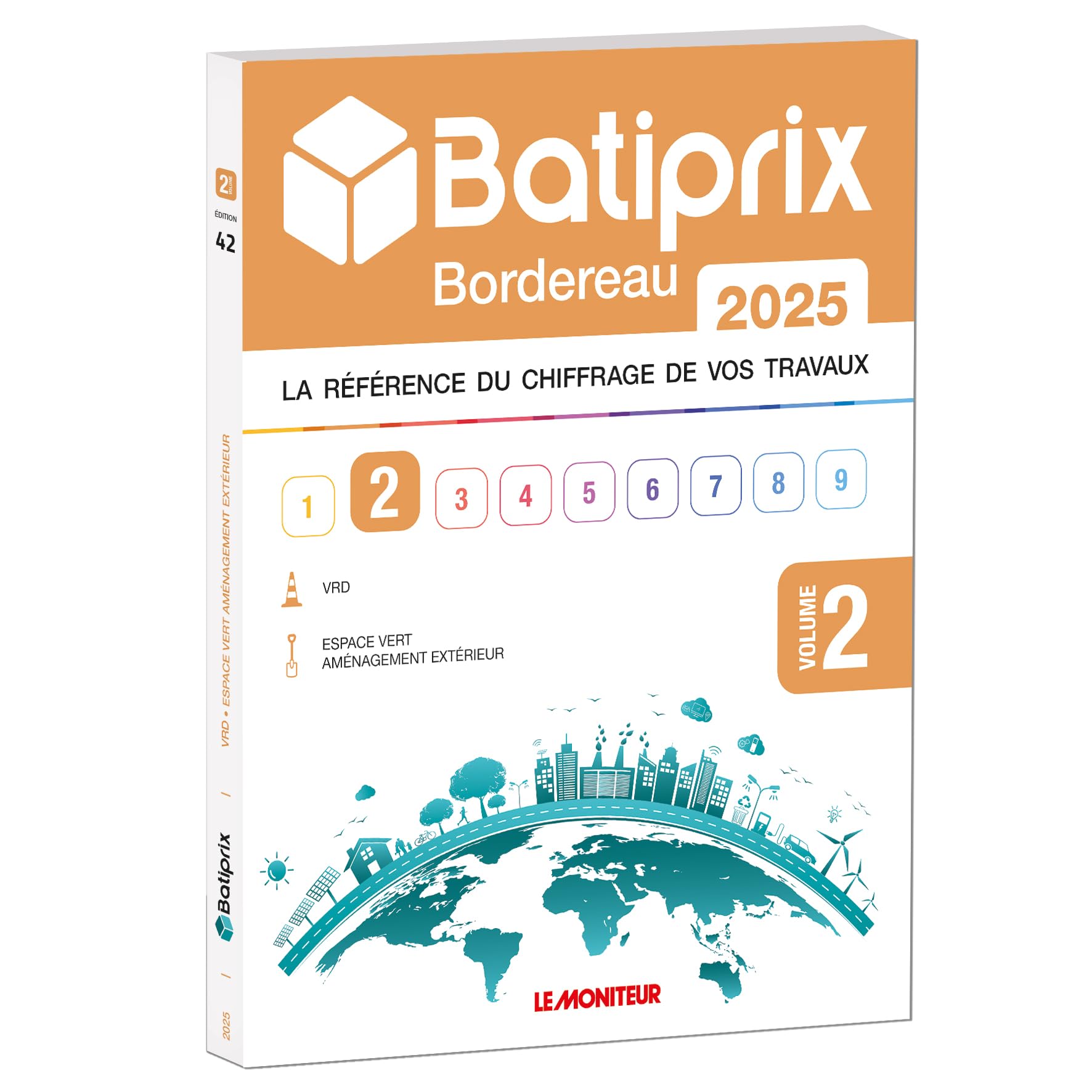 Batiprix Bordereau 2025 - Volume 2 : VRD, Espace Vert, Aménagement extérieur book