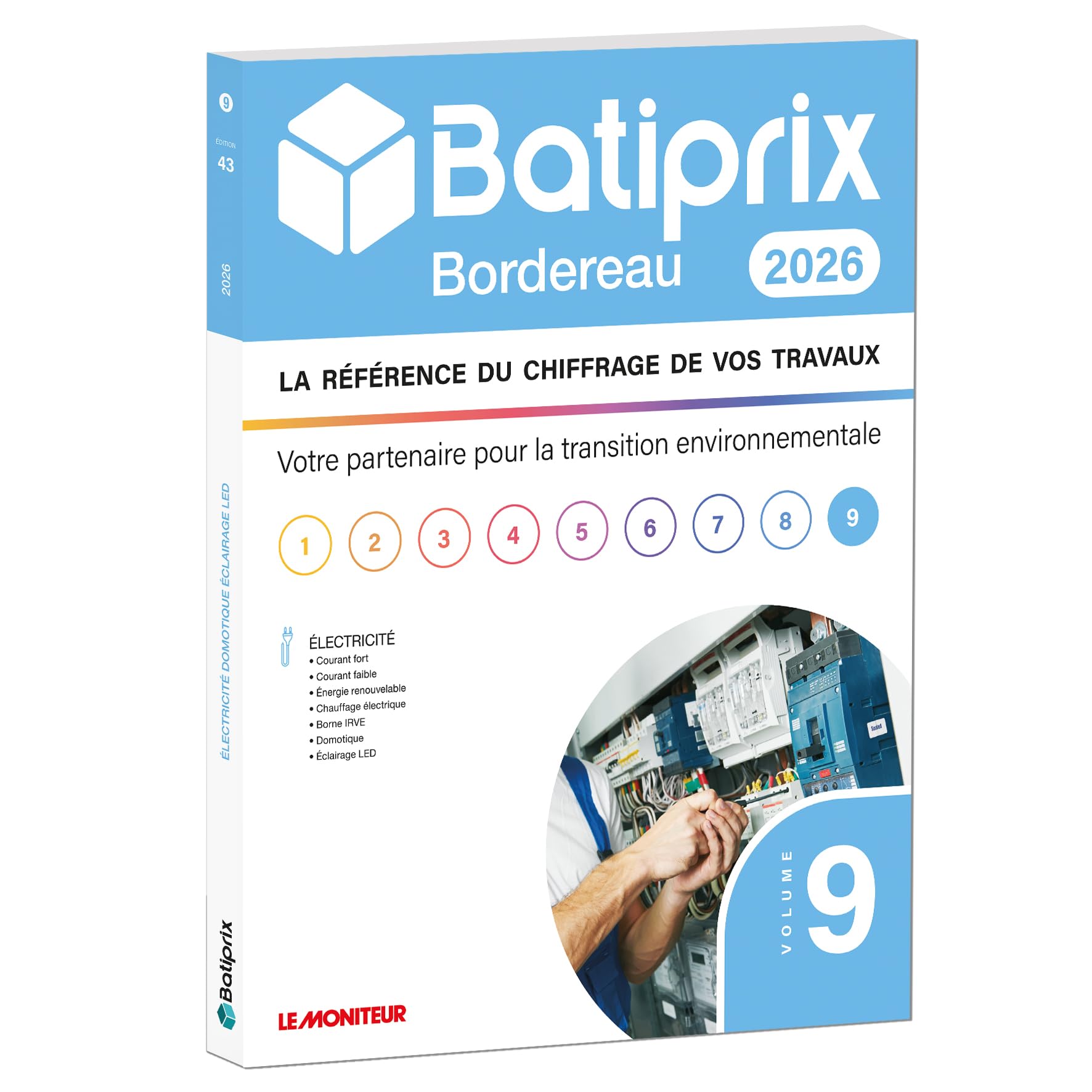 BATIPRIX BORDEREAU 2026 - Volume 9 - Electricité - Eclairage LED - Domotique book