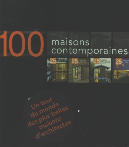 100 maisons contemporaines book