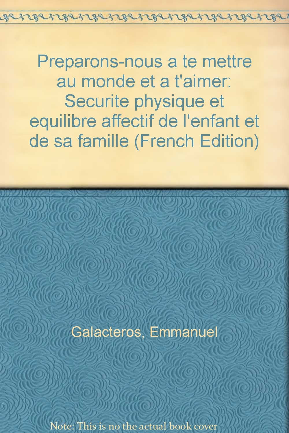 Préparons-nous à te mettre au monde et à t'aimer Books