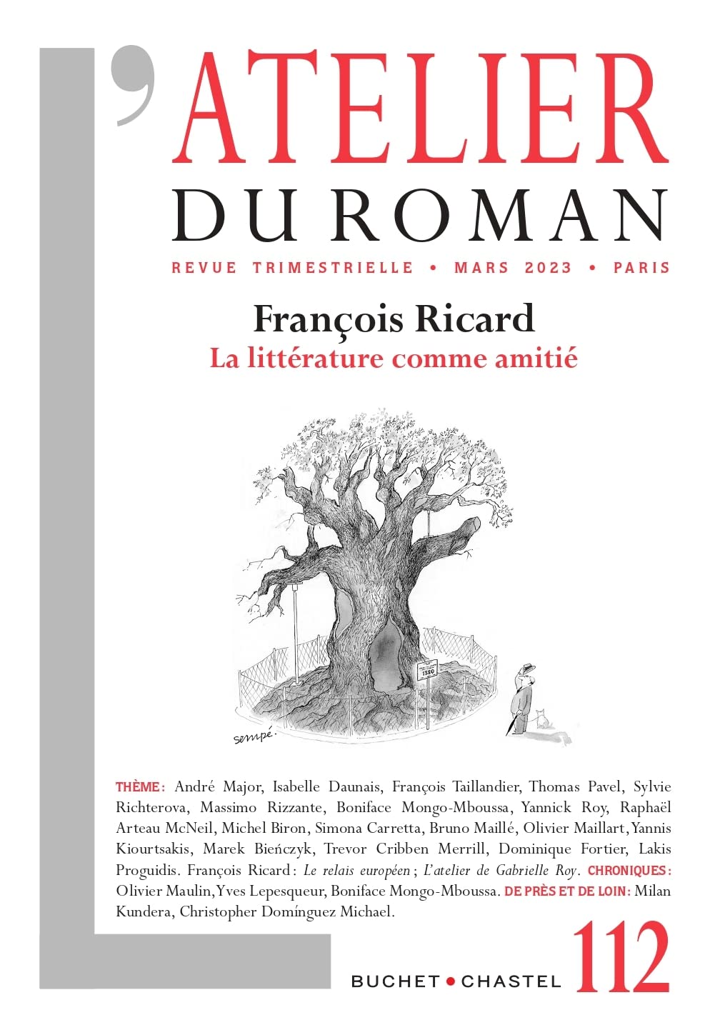 Revue atelier du roman 112 book