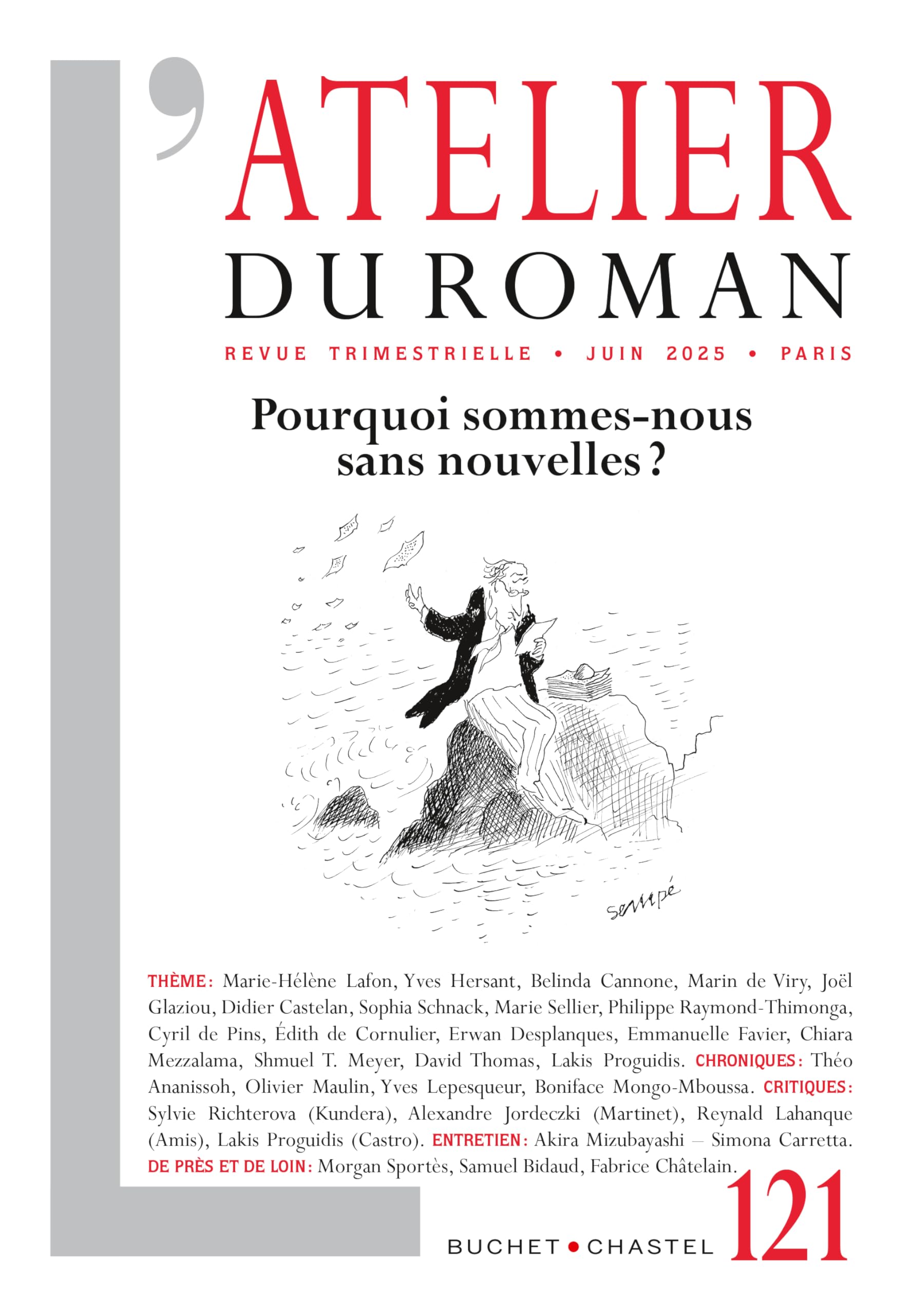 Revue atelier du roman 121 book
