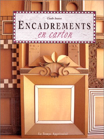 Encadrements en carton book